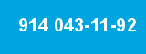 914 043-11-92